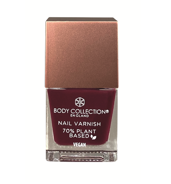 Body Collection Plant Based Nail Varnish Crimson Red